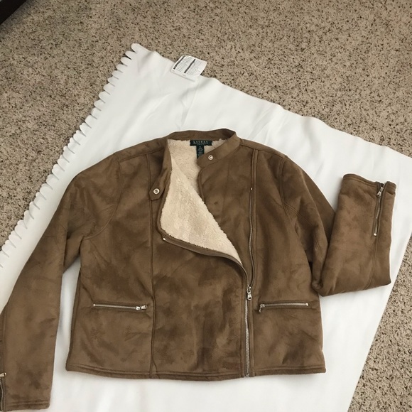 Ralph Lauren sude jacket - Picture 5 of 10
